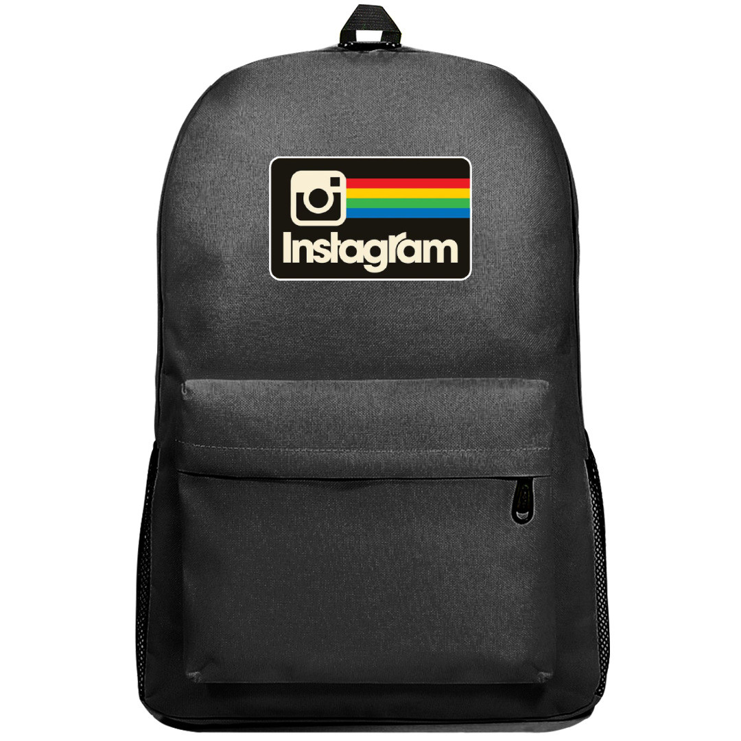 Instagram Backpack SuperPack - Instagram Logo With Stripes Sticker