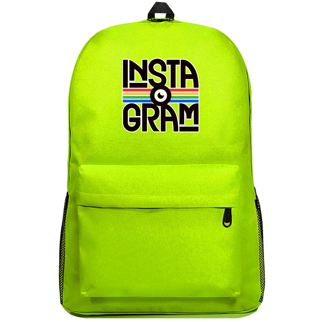 Instagram Backpack SuperPack - Instagram Retro Logo Sticker