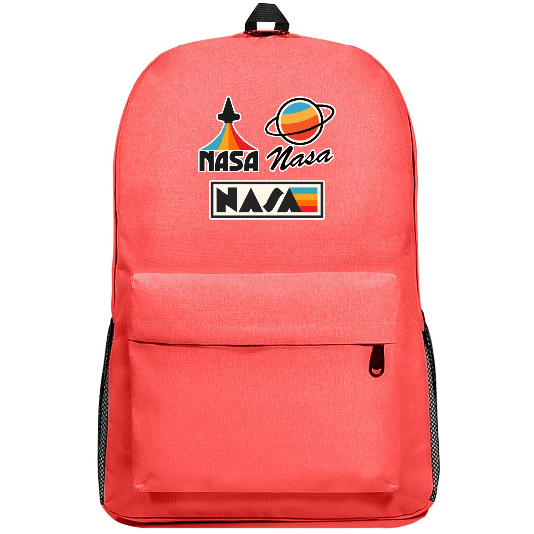 Nasa Backpack SuperPack - Nasa Retro Logos Sticker