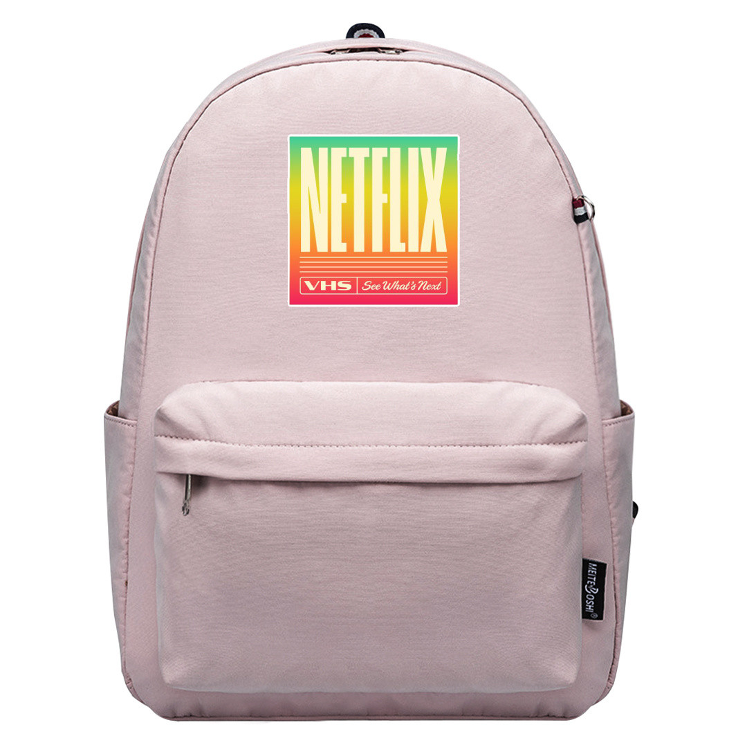 Netflix Backpack SuperPack - Netflix Lettering Series LVII Logo Sticker