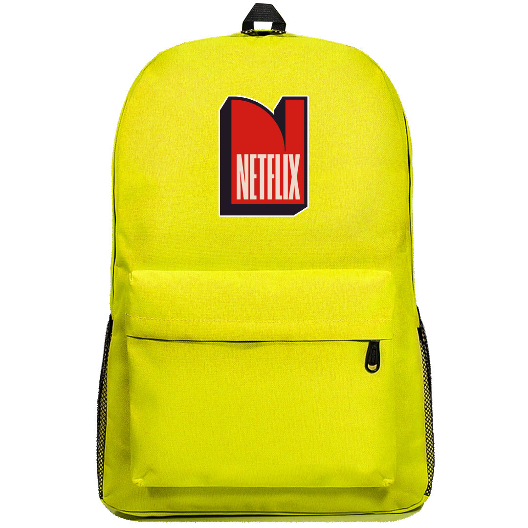 Netflix Backpack SuperPack - Netflix Logo Redesigned By Rafael Serra Sticker