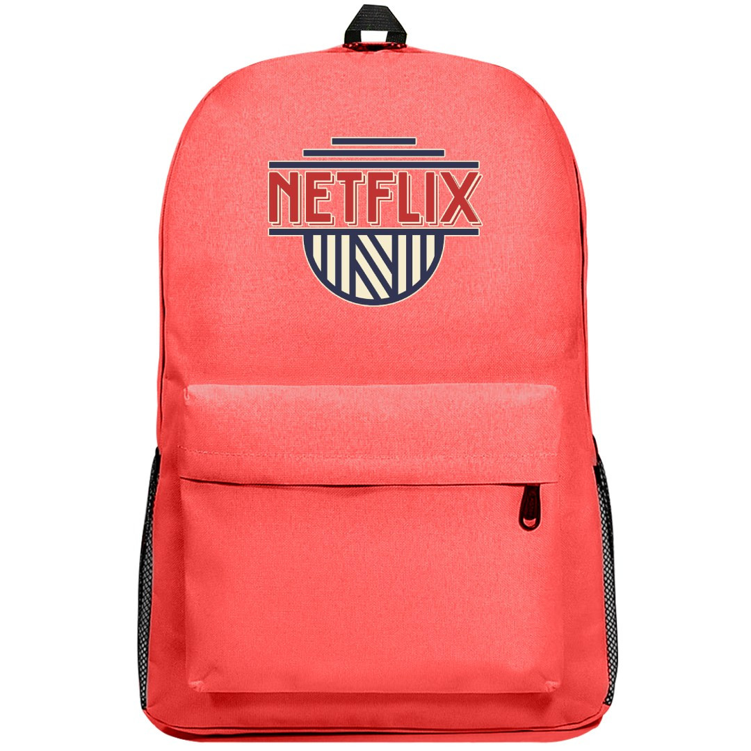 Netflix Backpack SuperPack - Netflix Vintage Logo Sticker