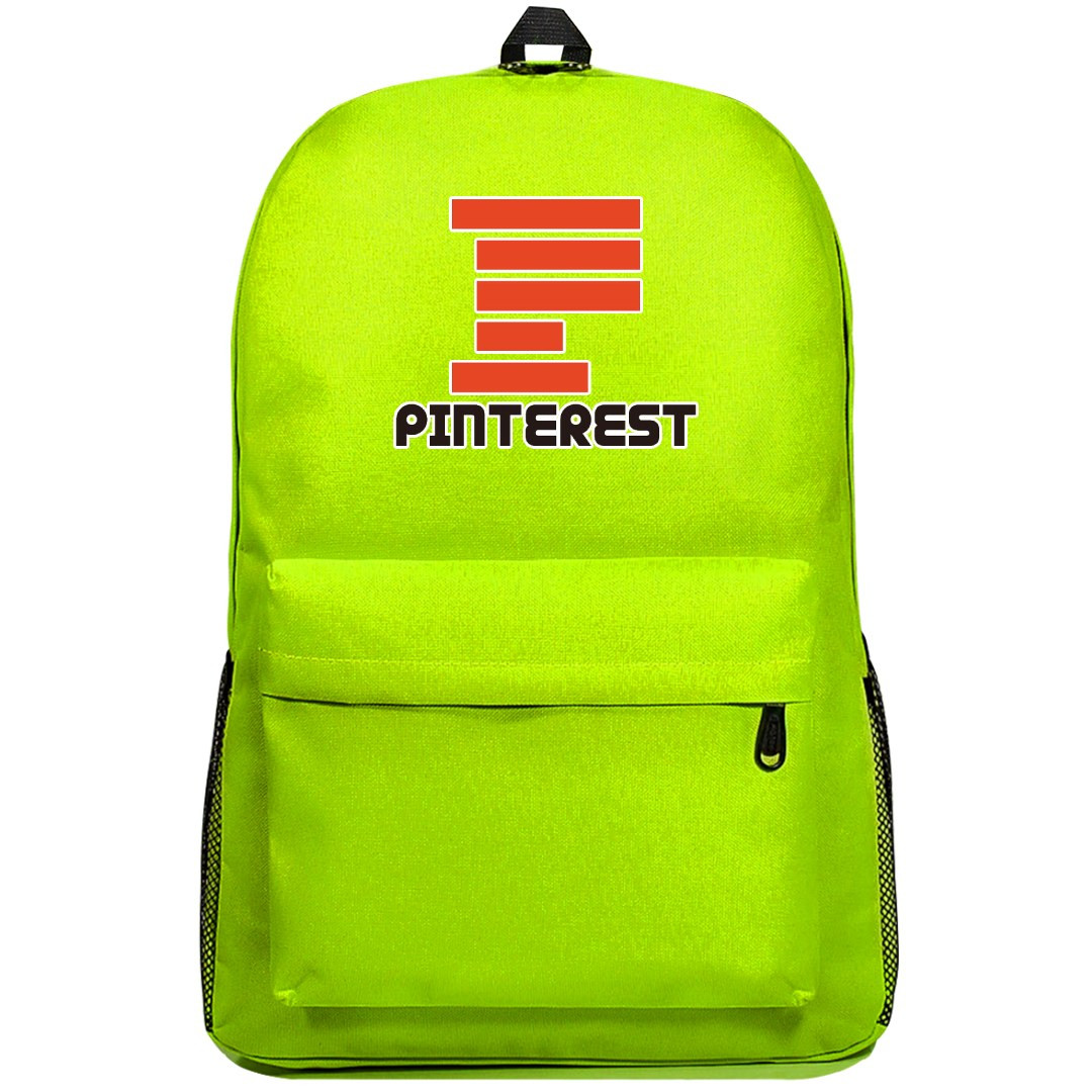 Pinterest Backpack SuperPack - Pinterest Retro Logo Sticker