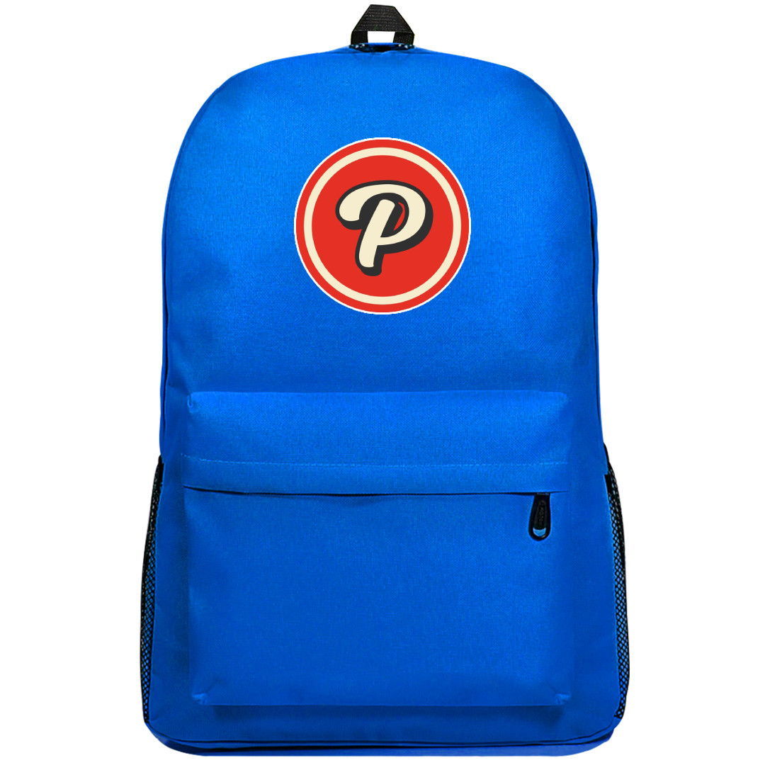 Pinterest Backpack SuperPack - Pinterest Vintage Style Logo Sticker
