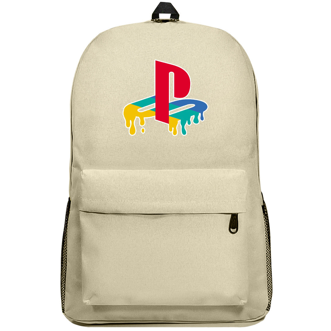 Play Station Backpack SuperPack - Play Station Logo Melts Sticker