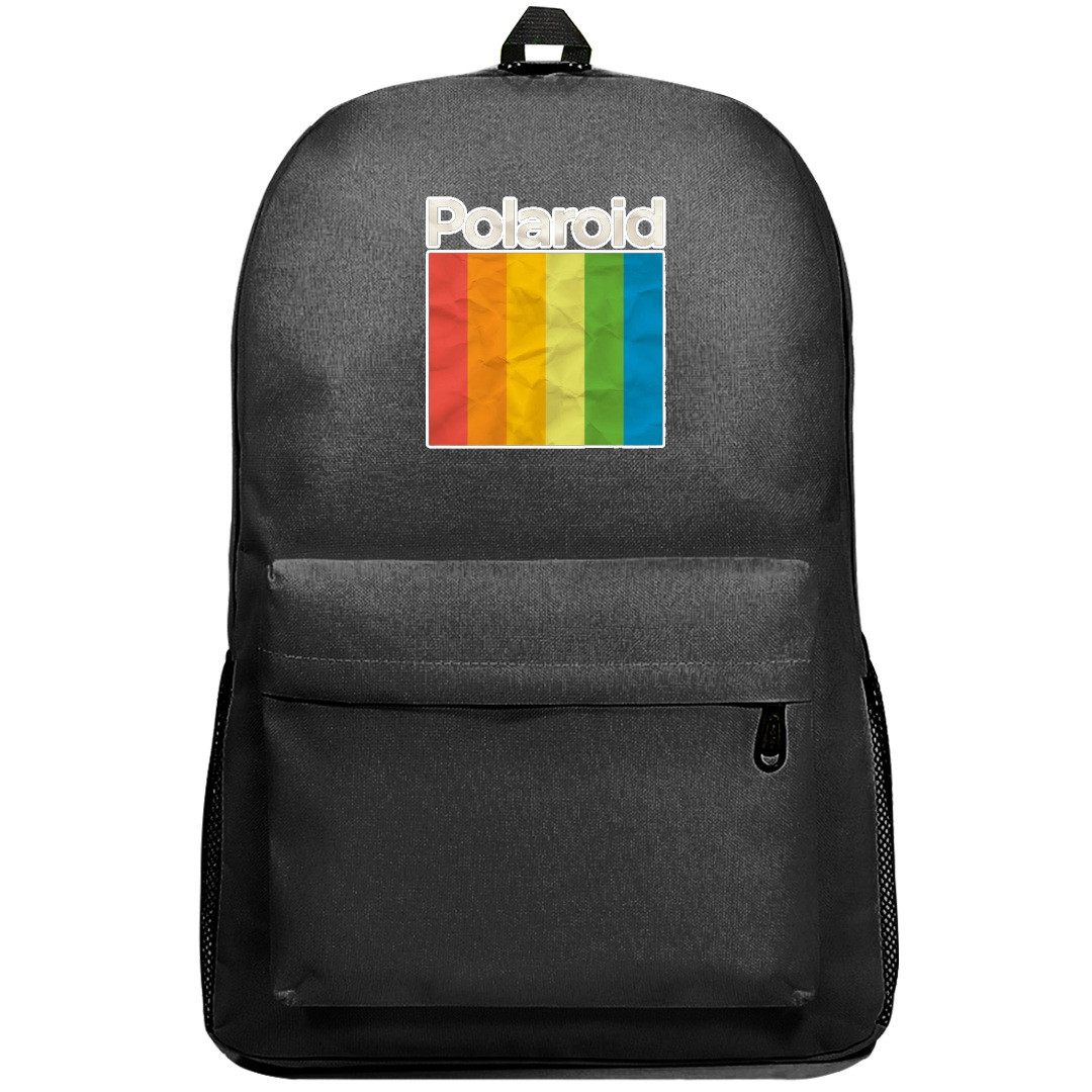 Polaroid Backpack SuperPack - Polaroid Logo 1960 On Black Background