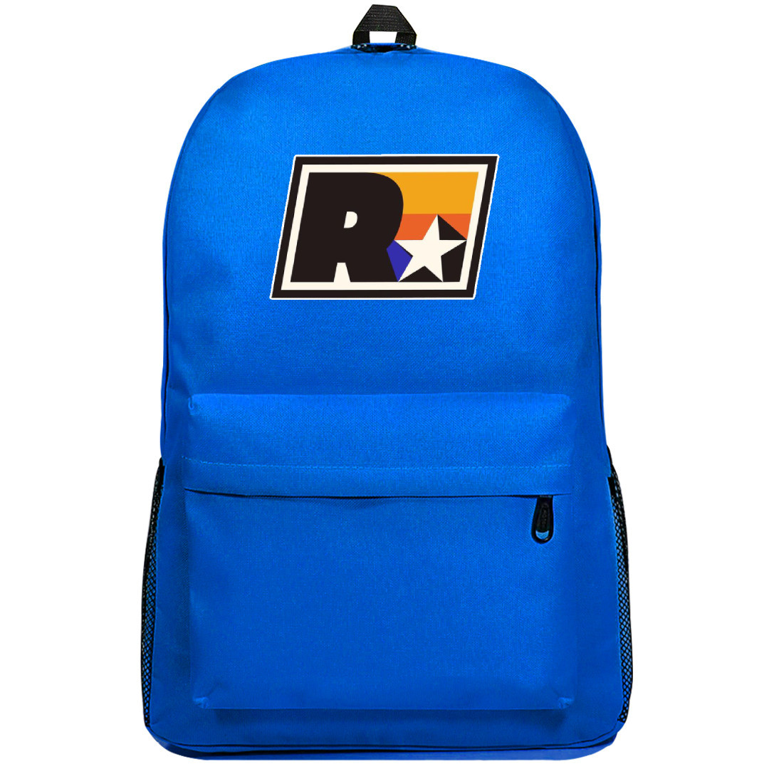 Rocketstar Backpack SuperPack - Rocketstar Retro Logo Sticker