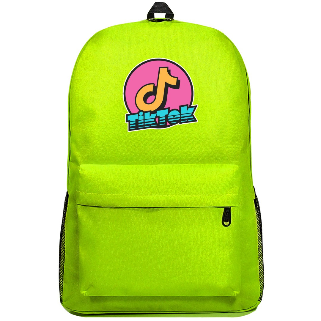 TikTok Backpack SuperPack - TikTok 80s Logo Sticker