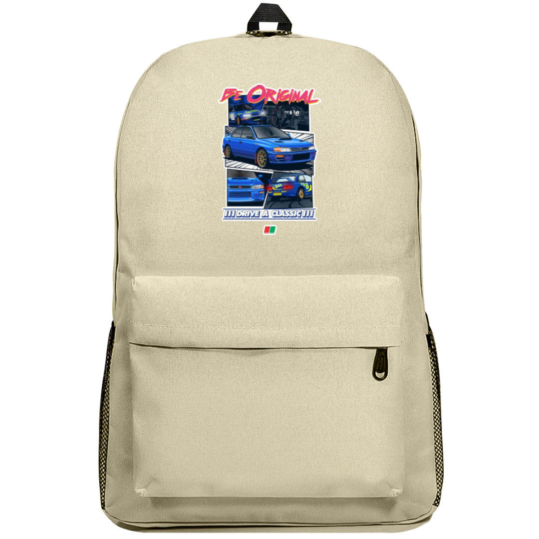 Subaru Backpack SuperPack - Subaru Impreza 22B STi Sticker