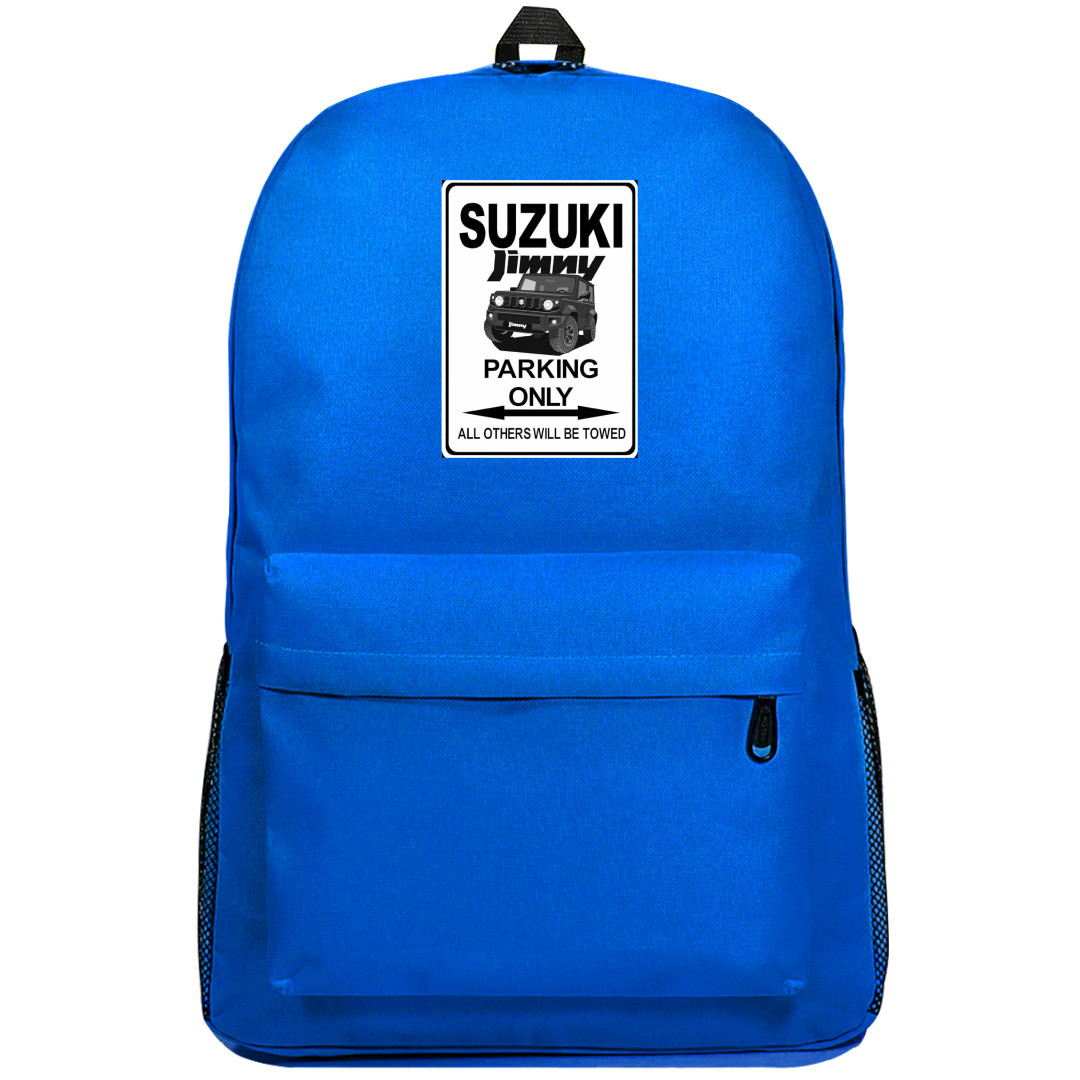 Suzuki Backpack SuperPack - Suzuki Jimmy Parking Only Old Poster