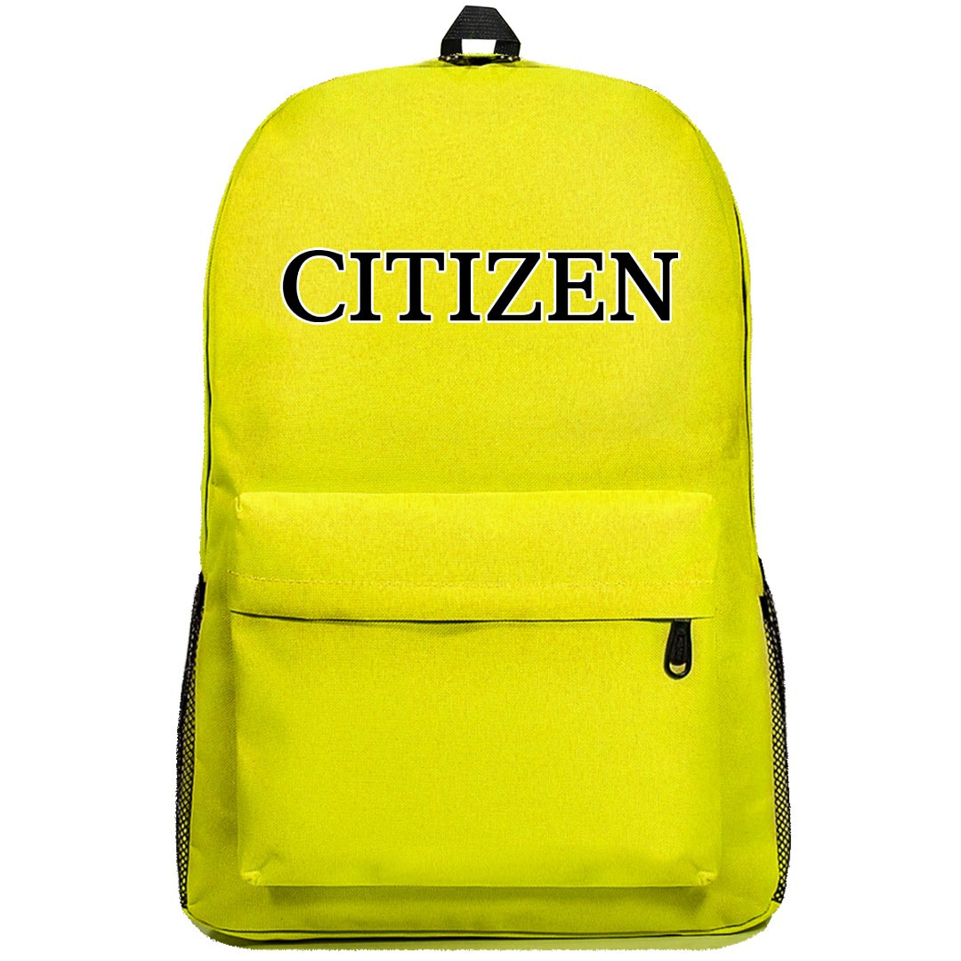 Famous Watch Brand Citizen Backpack SuperPack - Citizen Black Logo