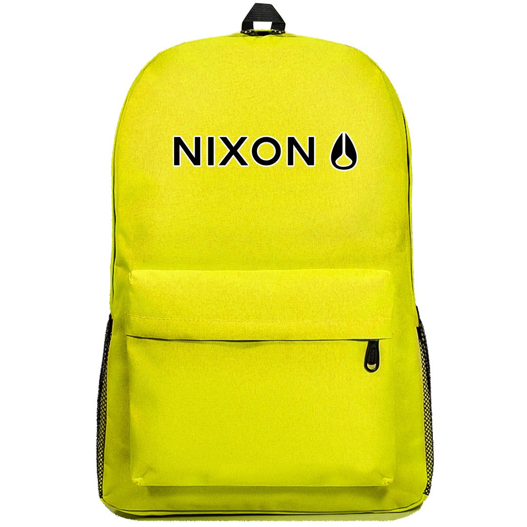 Famous Watch Brand Nixon Backpack SuperPack - Nixon Black Logo
