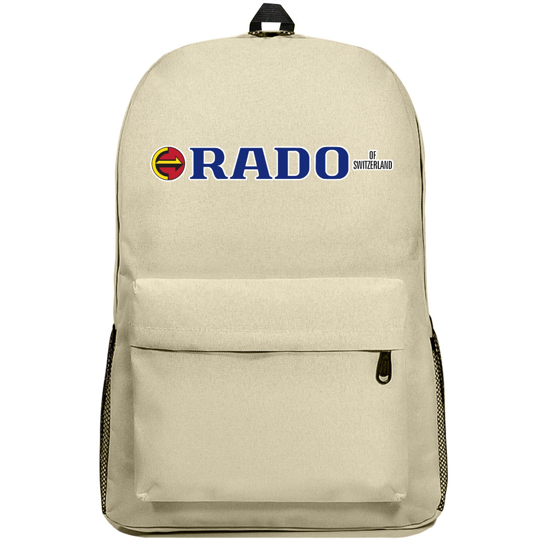 Famous Watch Brand Rado Backpack SuperPack - Rado Switzerland 1950 Logo