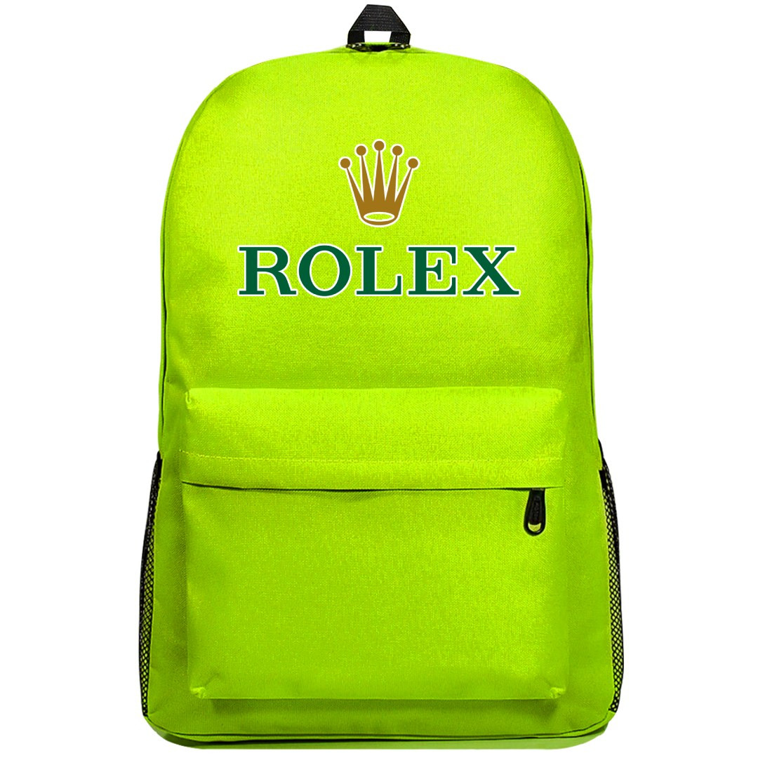 Famous Watch Brand Rolex Backpack SuperPack - Rolex Green Logo
