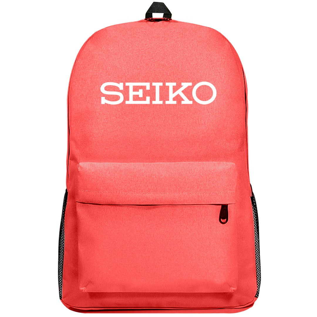 Famous Watch Brand Seiko Backpack SuperPack - Seiko White Logo