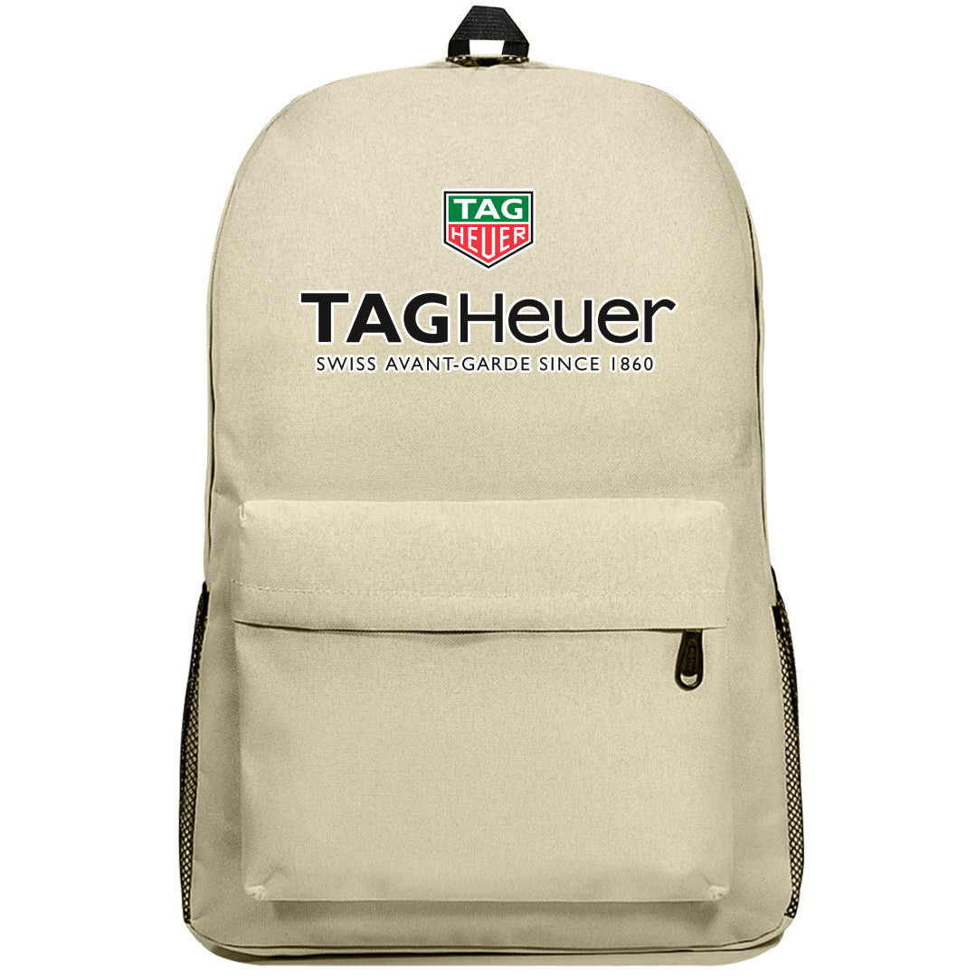 Famous Watch Brand Tag Heuer Backpack SuperPack - Tag Heuer Black Logo