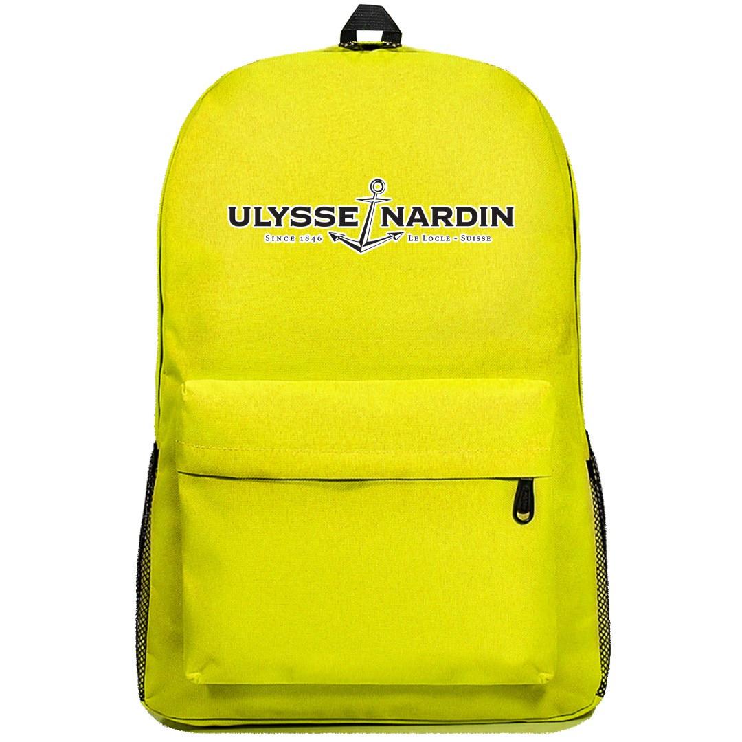 Famous Watch Brand Ulysse Nardin Backpack SuperPack - Ulysse Nardin Black Logo