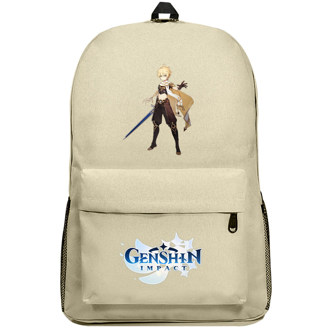 Genshin The Traveler Impact Backpack SuperPack - Aether The Traveler Character Art Series