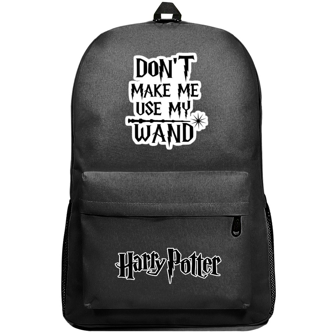 Harry Potter Backpack SuperPack - Don't Make Me Use My Wand Sticker Art