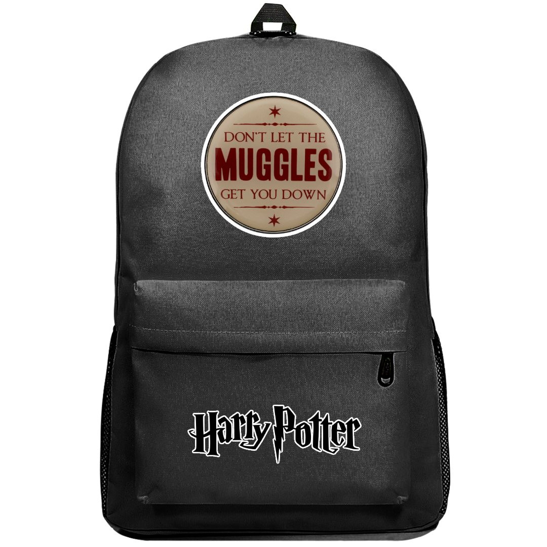 Harry Potter Backpack SuperPack - Don't Let The Muggles Get You Down Sticker Art