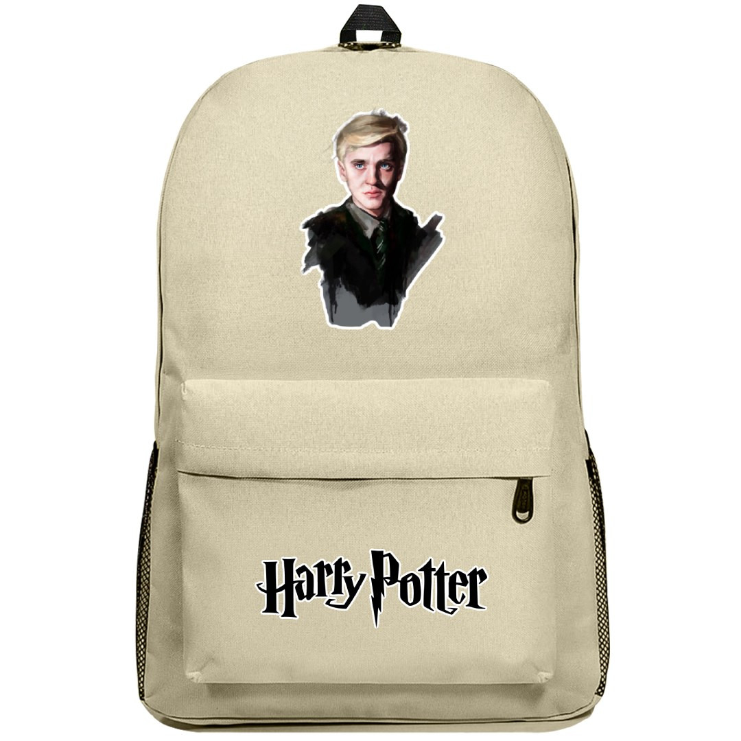 Harry Potter Draco Malfoy Backpack SuperPack - Draco Malfoy Oil Paint Sticker Art