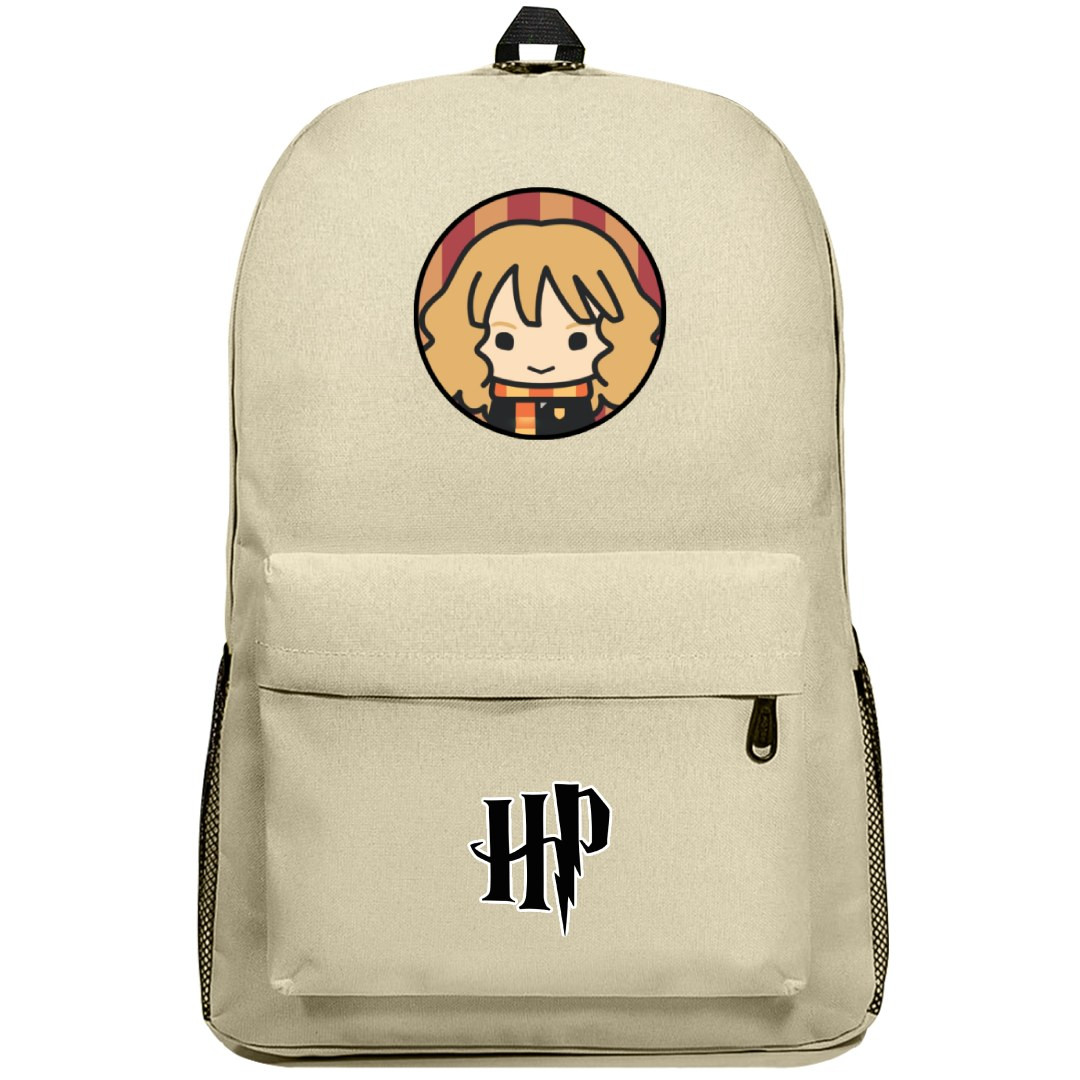 Harry Potter Hermione Granger Backpack SuperPack - Hermione Granger Cartoon Round Sticker Art