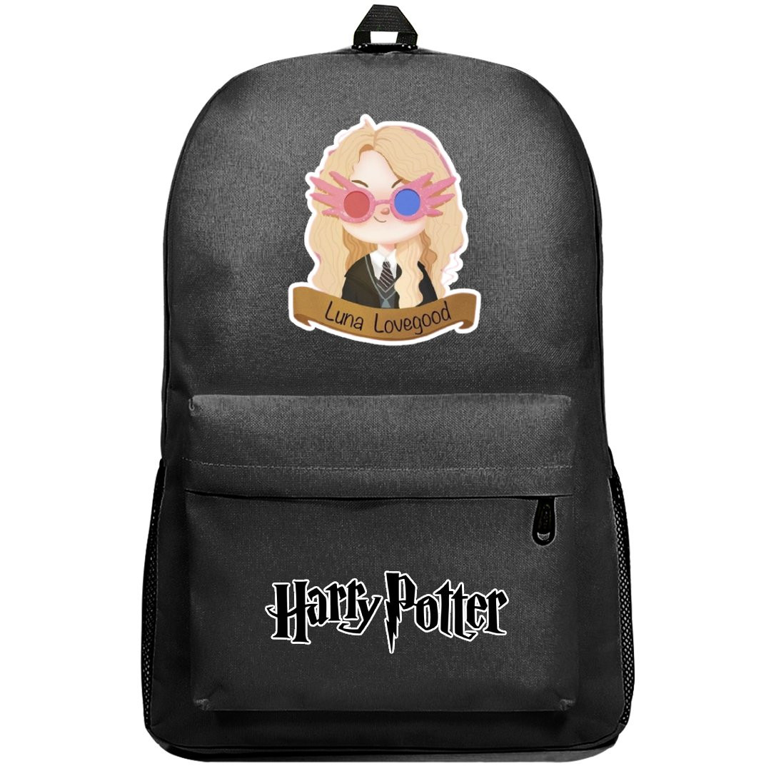 Harry Potter Luna Lovegood Backpack SuperPack - Luna Lovegood Cartoon Sticker Art