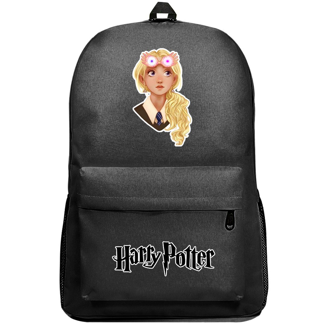 Harry Potter Luna Lovegood Backpack SuperPack - Luna Lovegood Cute Drawing Sticker Art