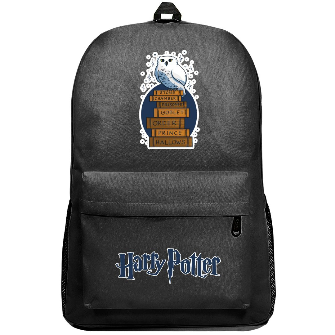 Harry Potter Backpack SuperPack - An Owl with the Books Sticker Art