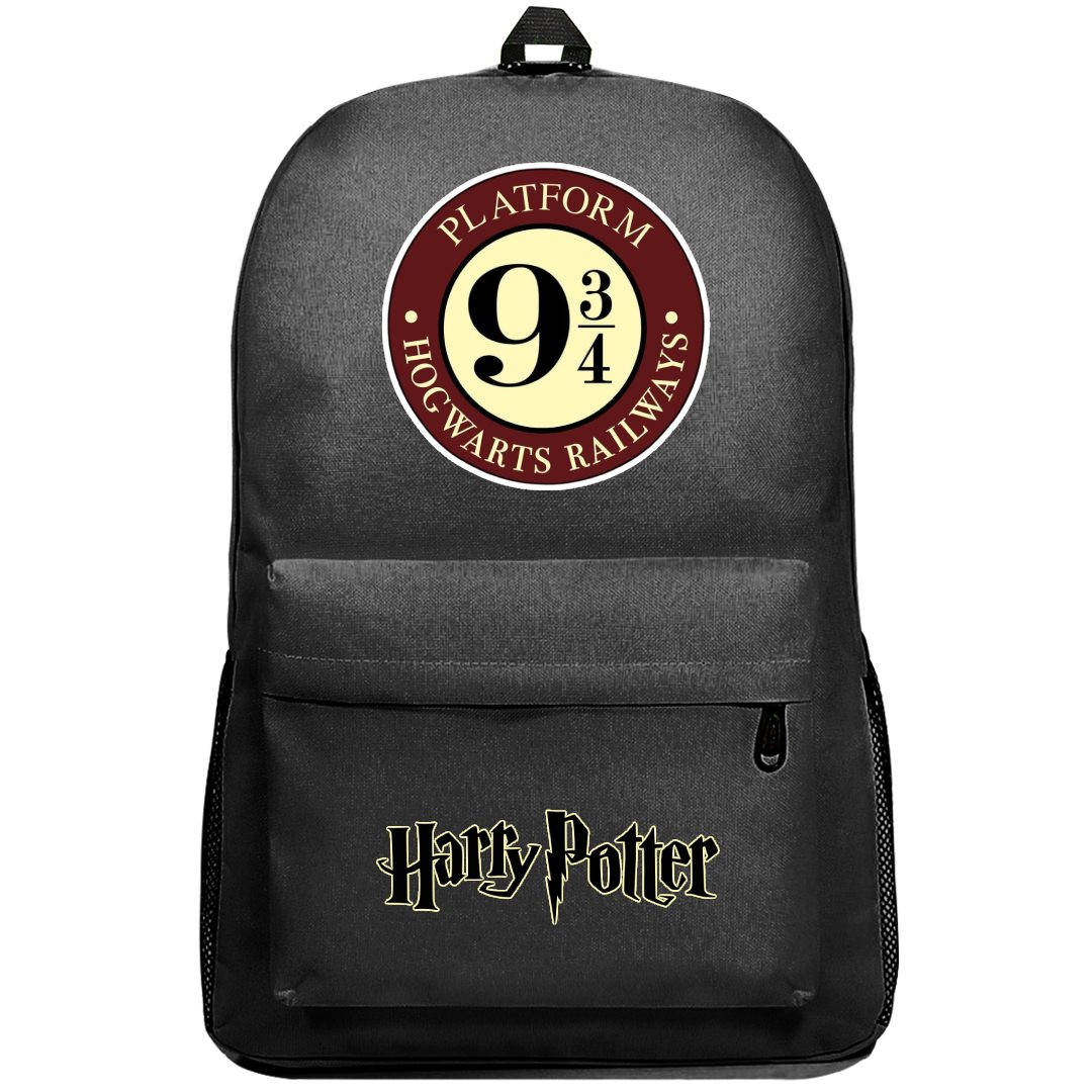 Harry Potter Backpack SuperPack - Platform 9 3/4 Hogwarts Railways Sticker Art