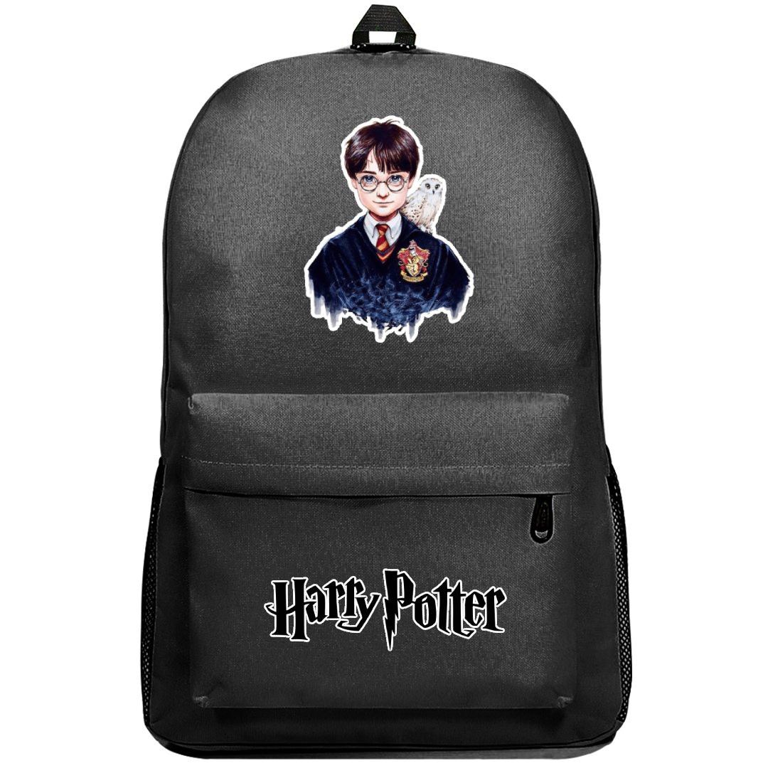 Harry Potter Backpack SuperPack - Harry Potter And Hedwig Paint Sticker Art