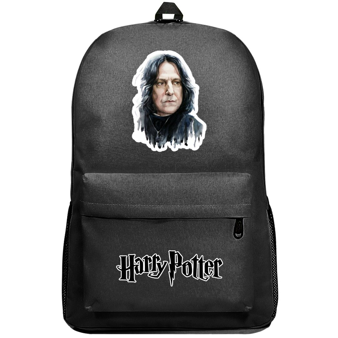 Harry Potter Severus Snape Backpack SuperPack - Severus Snape Oil Paint Sticker Art