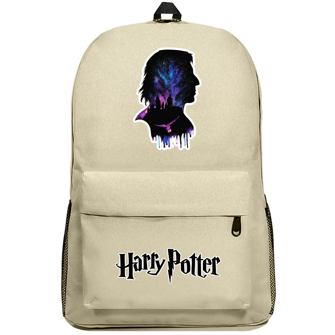 Harry Potter Severus Snape Backpack SuperPack - Severus Snape Silhouette Sticker Art