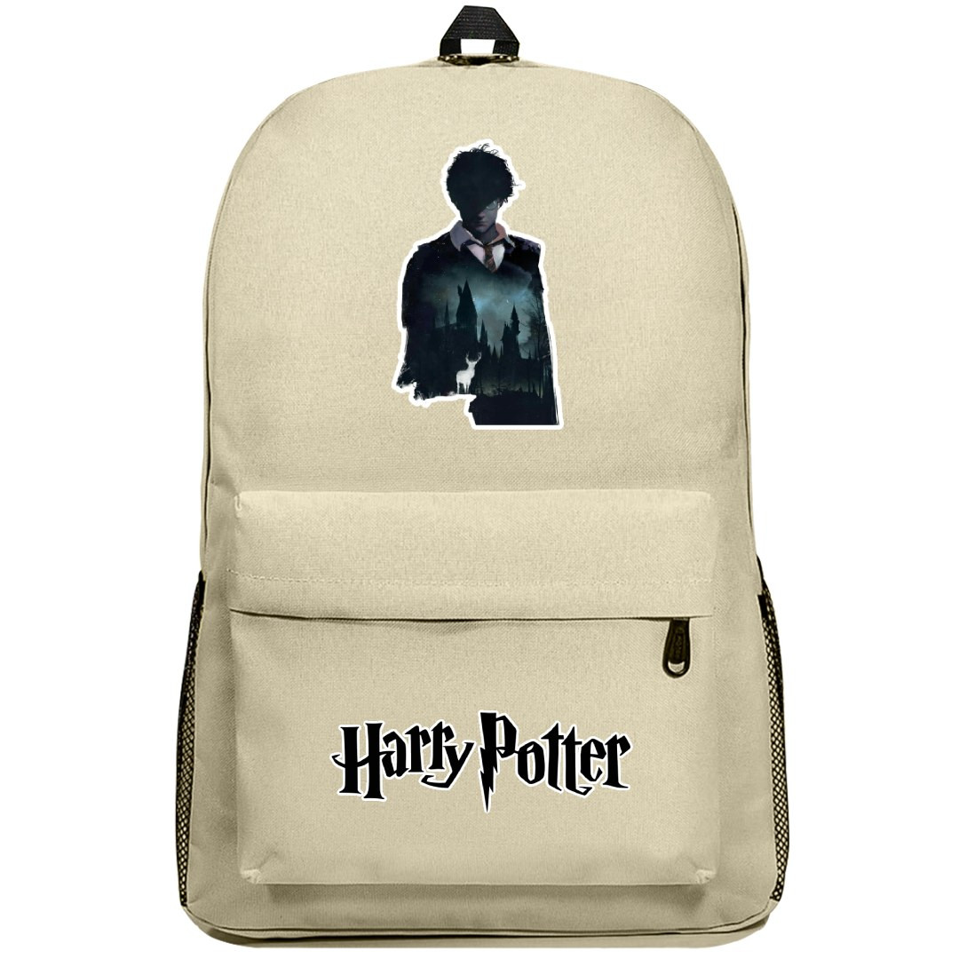 Harry Potter Backpack SuperPack - Harry Potter Silhouette Movie Poster Sticker Art