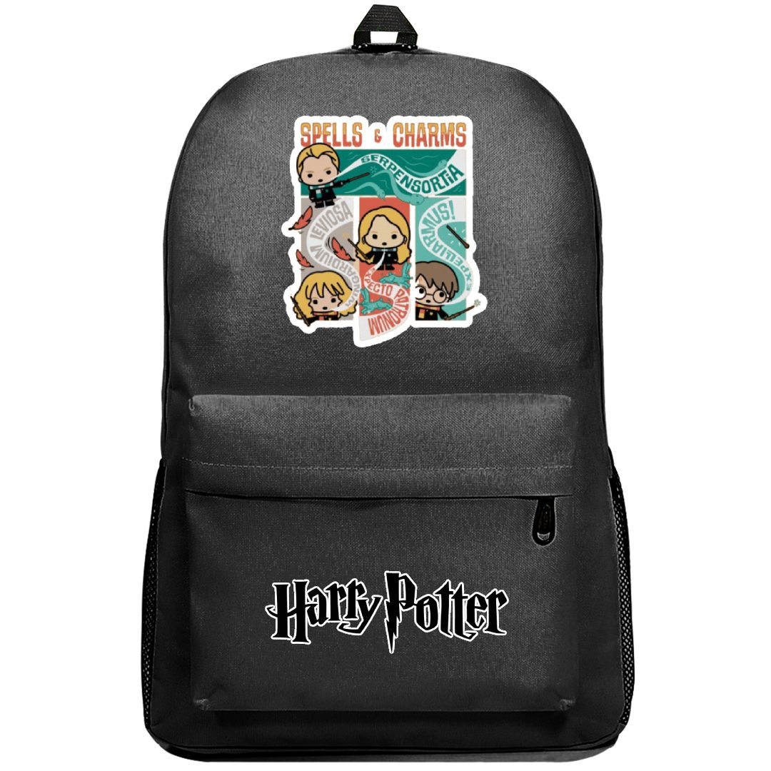 Harry Potter Backpack SuperPack - Harry Potter Spells And Charms Sticker Art