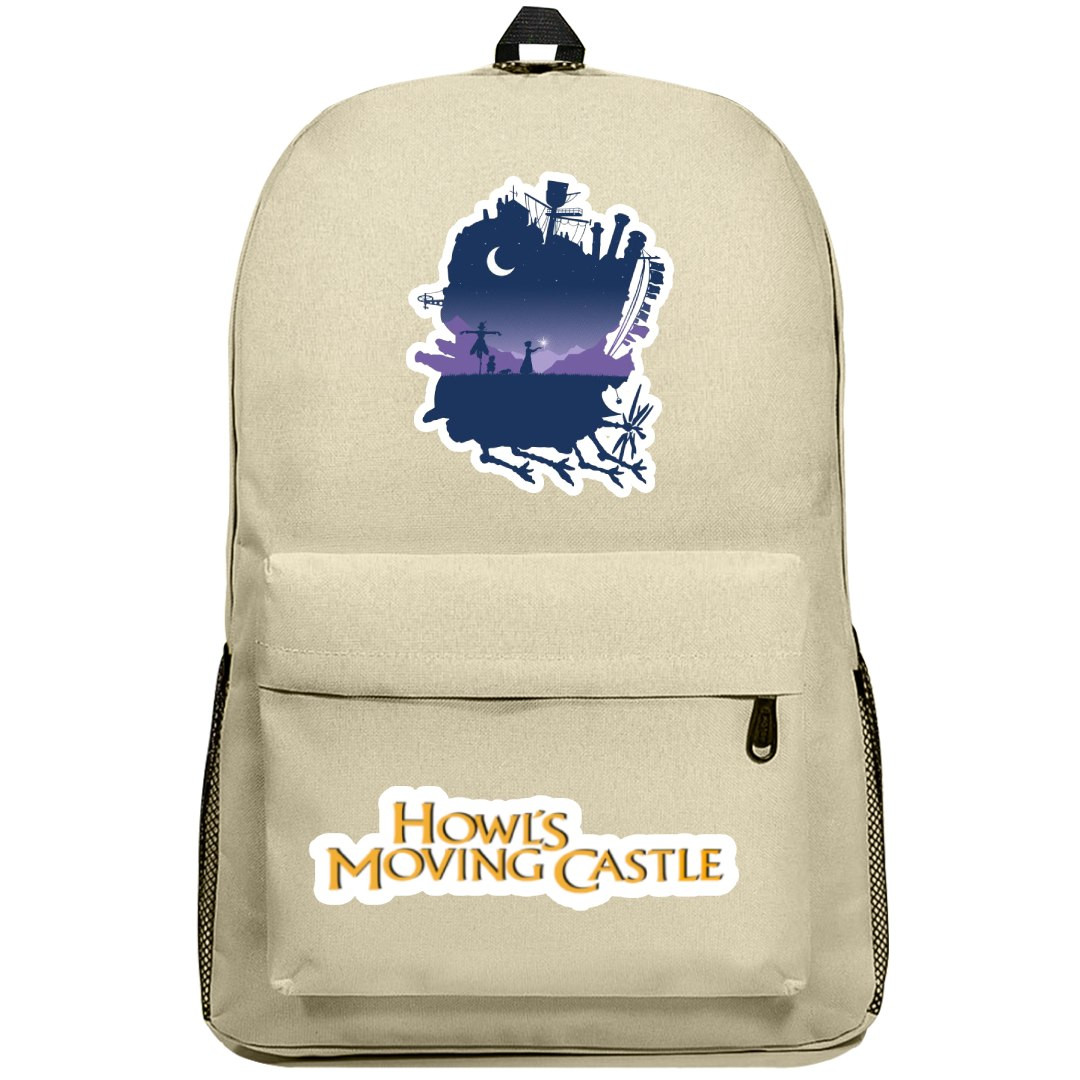 Howls Moving Castle Backpack SuperPack - Howls Moving Castle Silhouette
