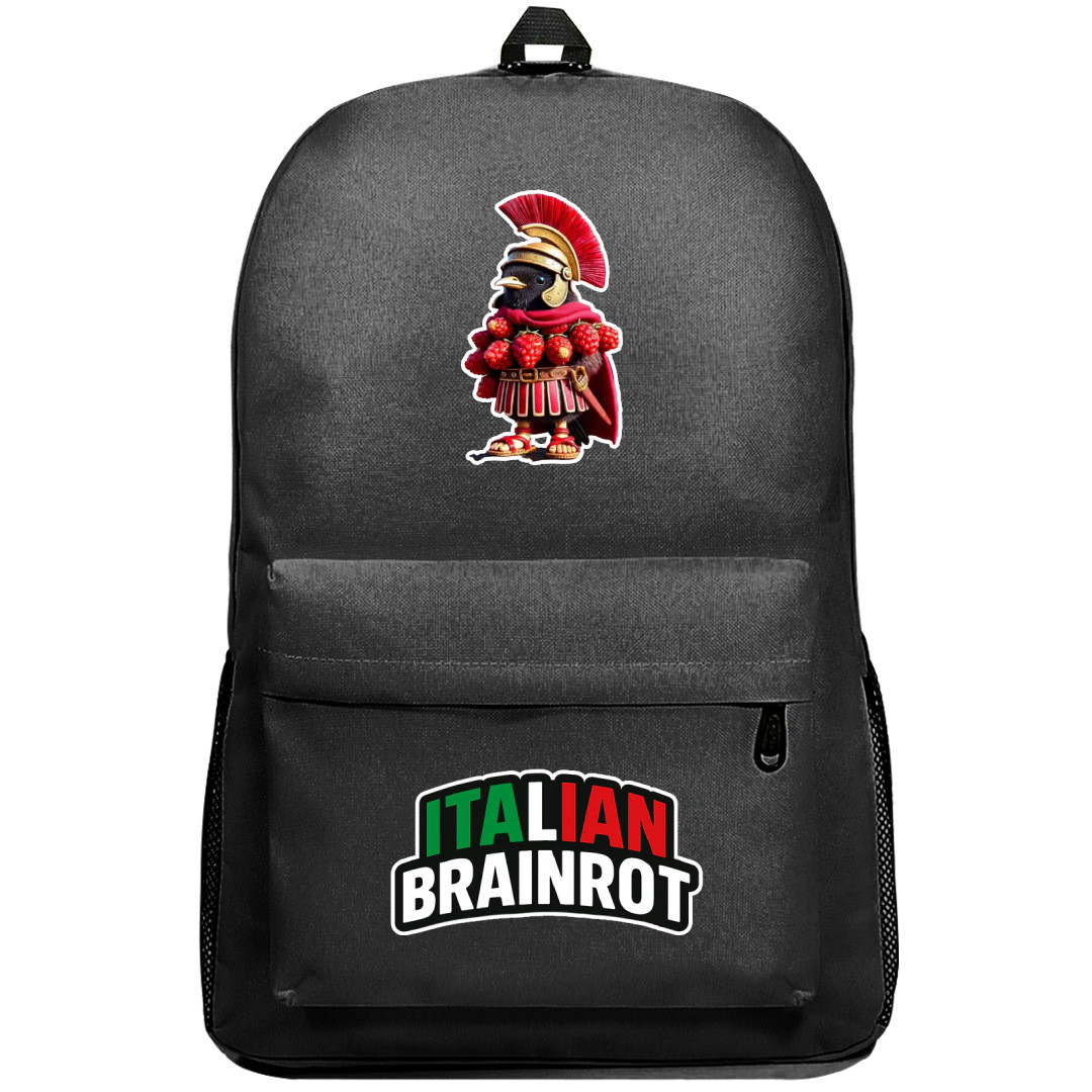 Italian Brainrot Brri Brri Bicus Dicus Bombicus Backpack SuperPack - Brri Brri Bicus Dicus Bombicus Characters Series Art