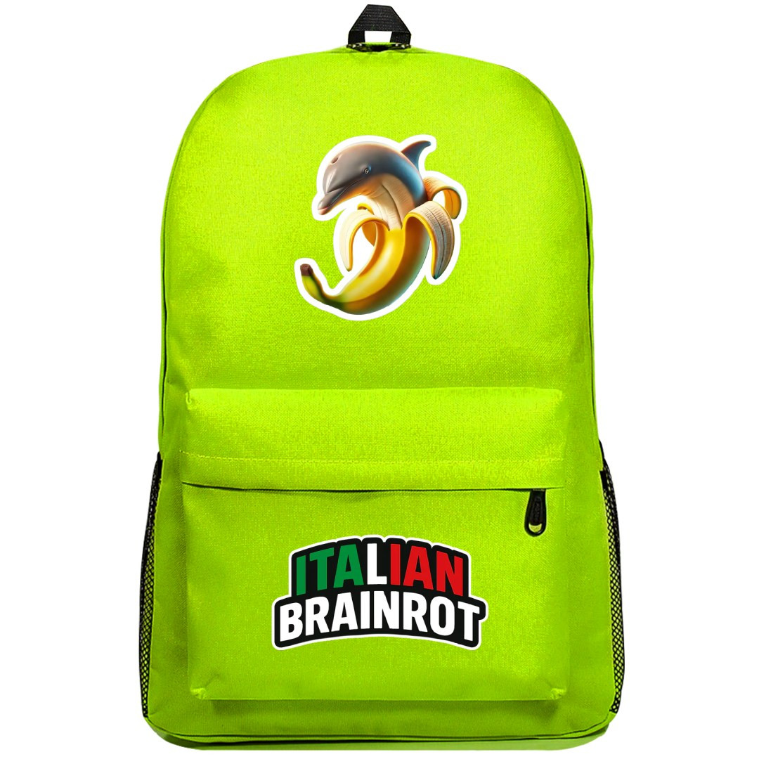 Italian Brainrot Bananita Dolfinita Backpack SuperPack - Bananita Dolfinita Characters Series Art