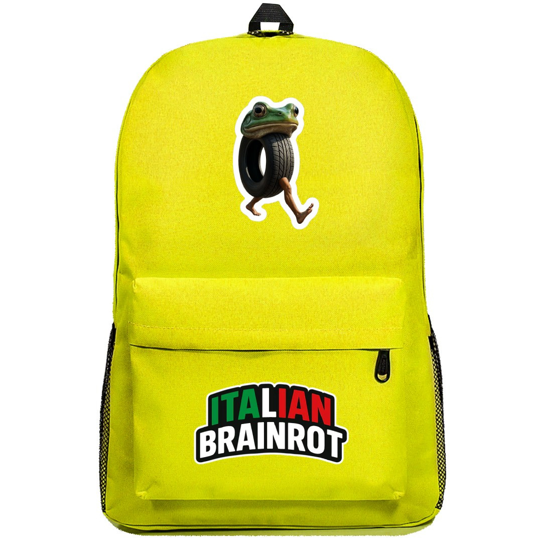 Italian Brainrot Boneca Ambalabu Backpack SuperPack - Boneca Ambalabu Characters Series Art