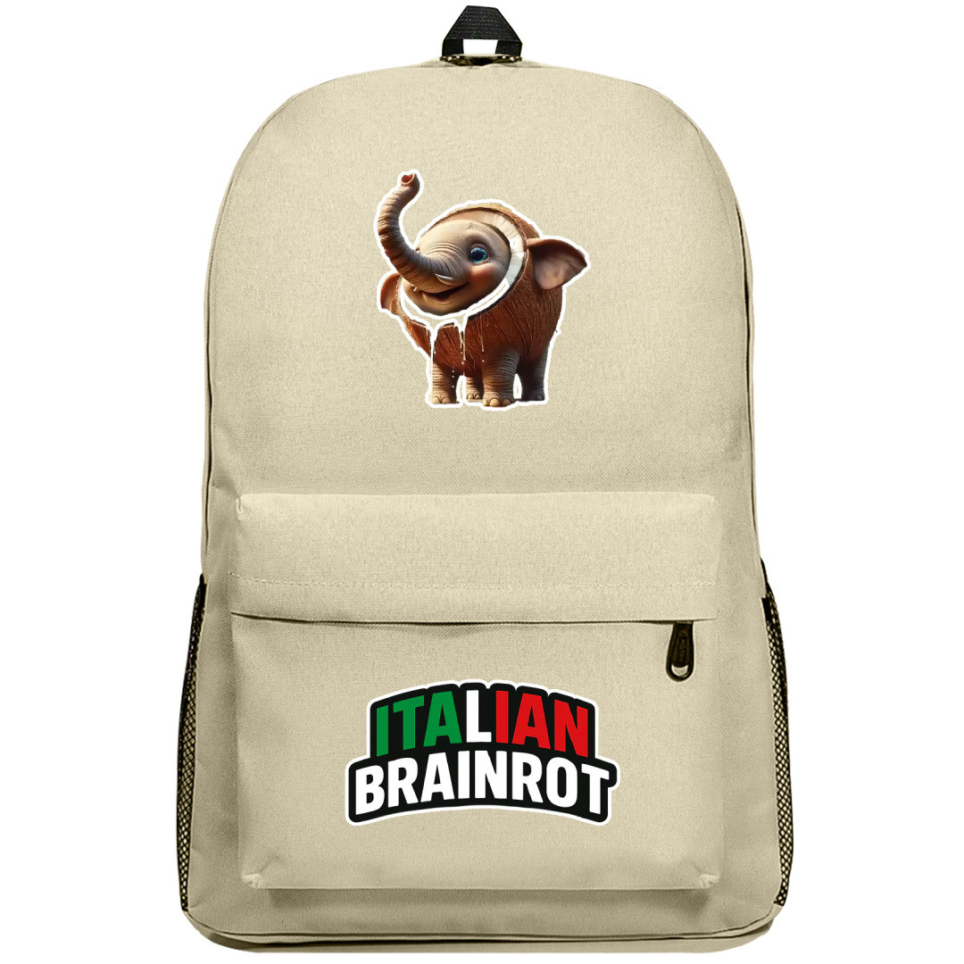 Italian Brainrot Cocofanto Elefanto Backpack SuperPack - Cocofanto Elefanto Characters Series Art