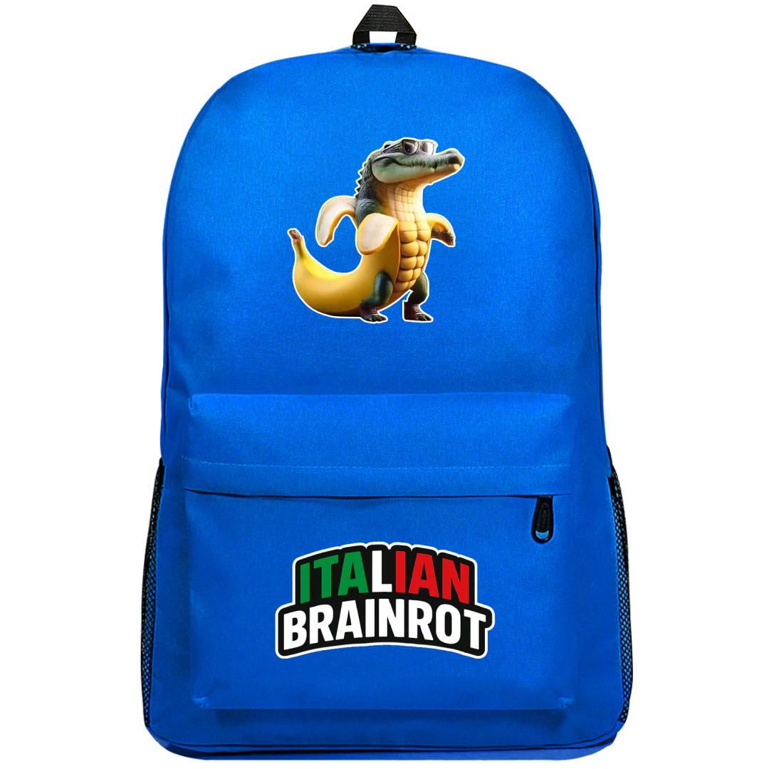 Italian Brainrot Crocodildo Penisini Backpack SuperPack - Crocodildo Penisini Characters Series Art