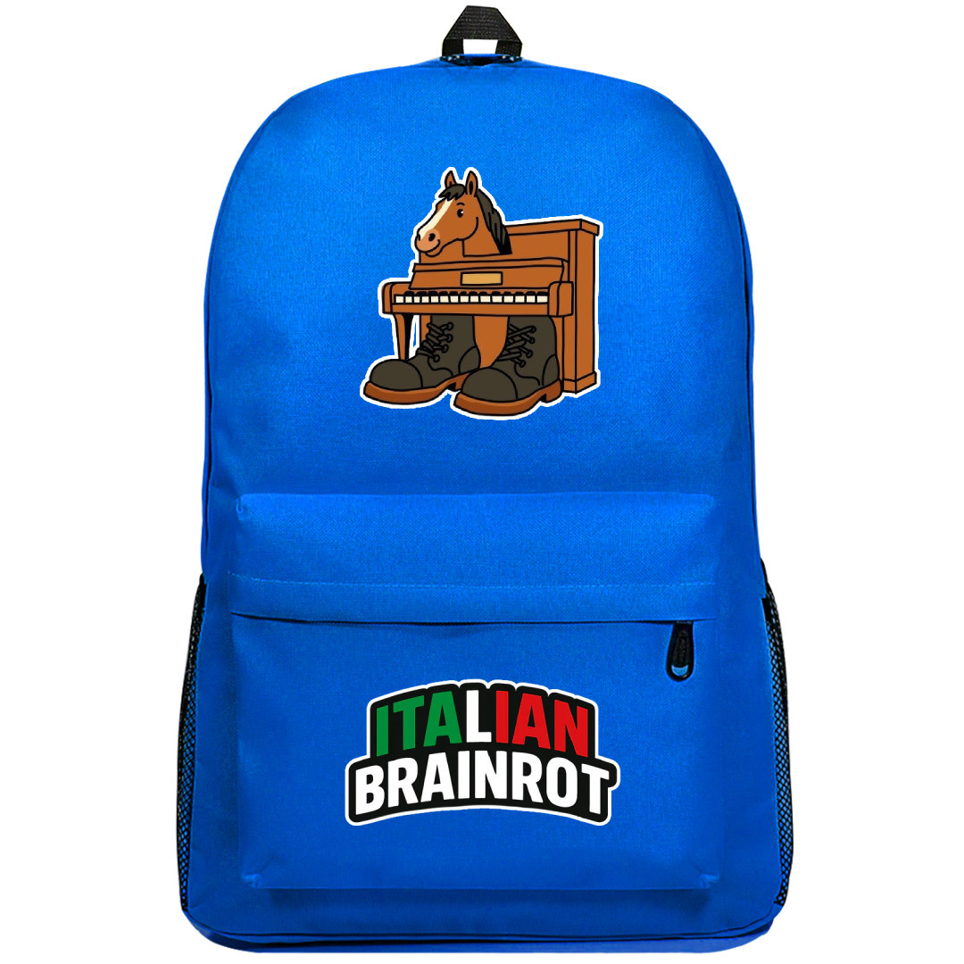 Italian Brainrot Ecco Cavallo Virtuoso Backpack SuperPack - Ecco Cavallo Virtuoso Characters Series Art