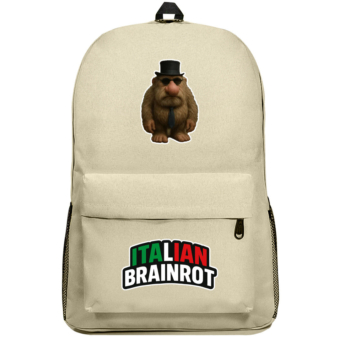 Italian Brainrot Matteooooo Backpack SuperPack - Matteooooo Characters Series Art