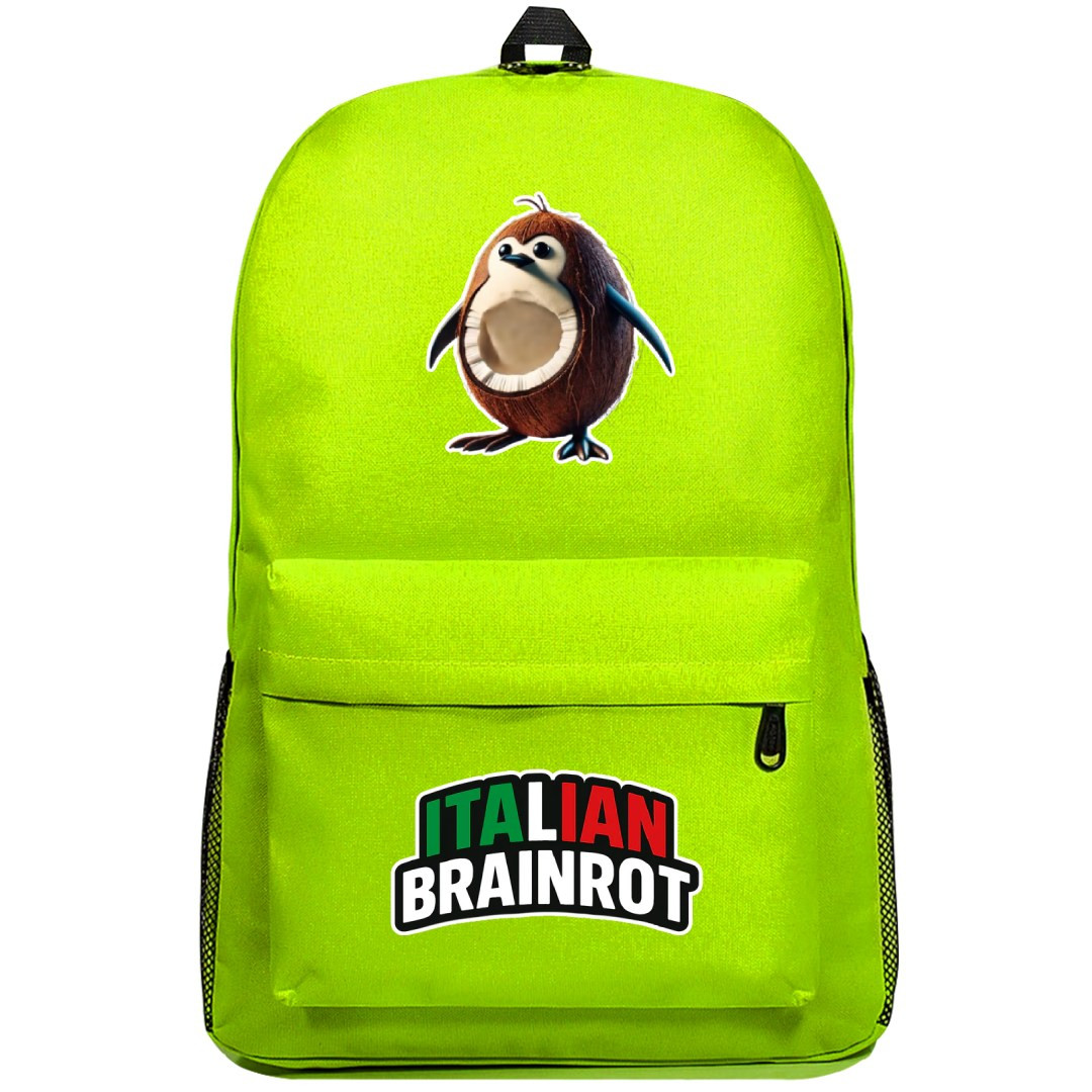 Italian Brainrot Penguino Cocosino Backpack SuperPack - Penguino Cocosino Characters Series Art