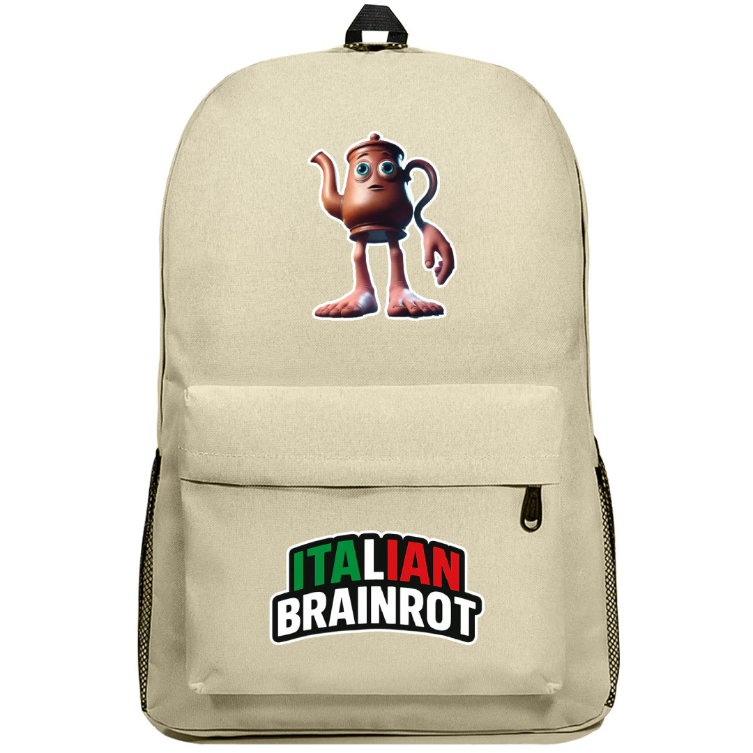 Italian Brainrot Ta Ta Ta Sahur Backpack SuperPack - Ta Ta Ta Sahur Characters Series Art