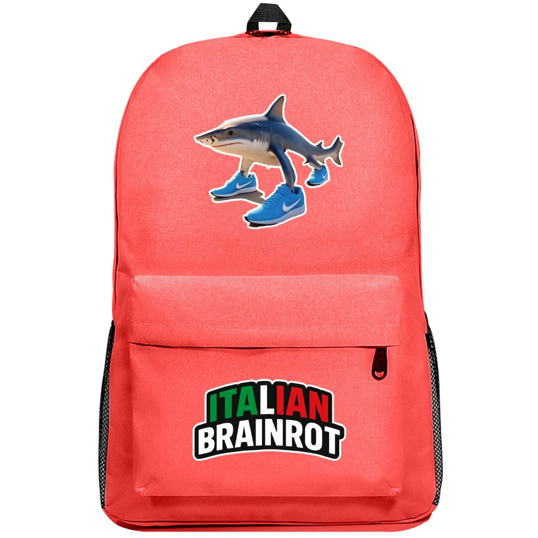 Italian Brainrot Tralalero Tralala Backpack SuperPack - Tralalero Tralala Characters Series Art