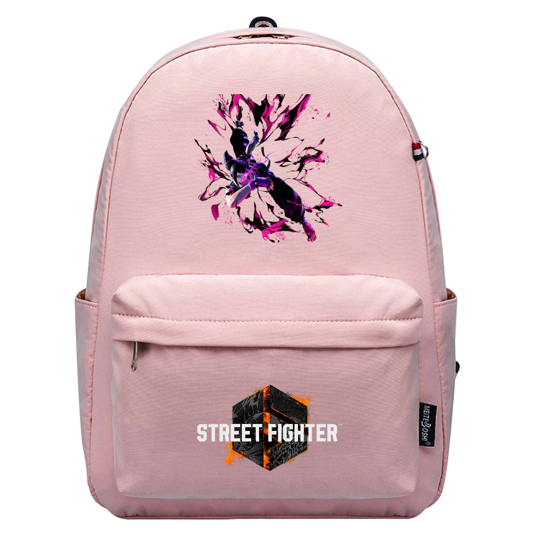 Street Fighter 6 Juri Han Backpack SuperPack - Juri Han Taekwondo Pose