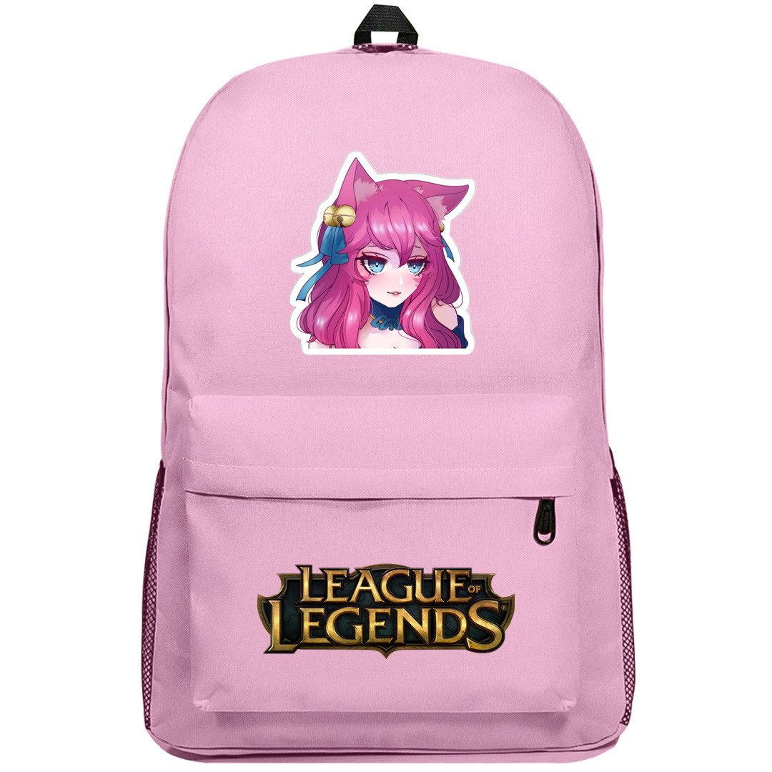 League of Legends Ahri Backpack SuperPack - Ahri Spirit Blossom Cartoon Art