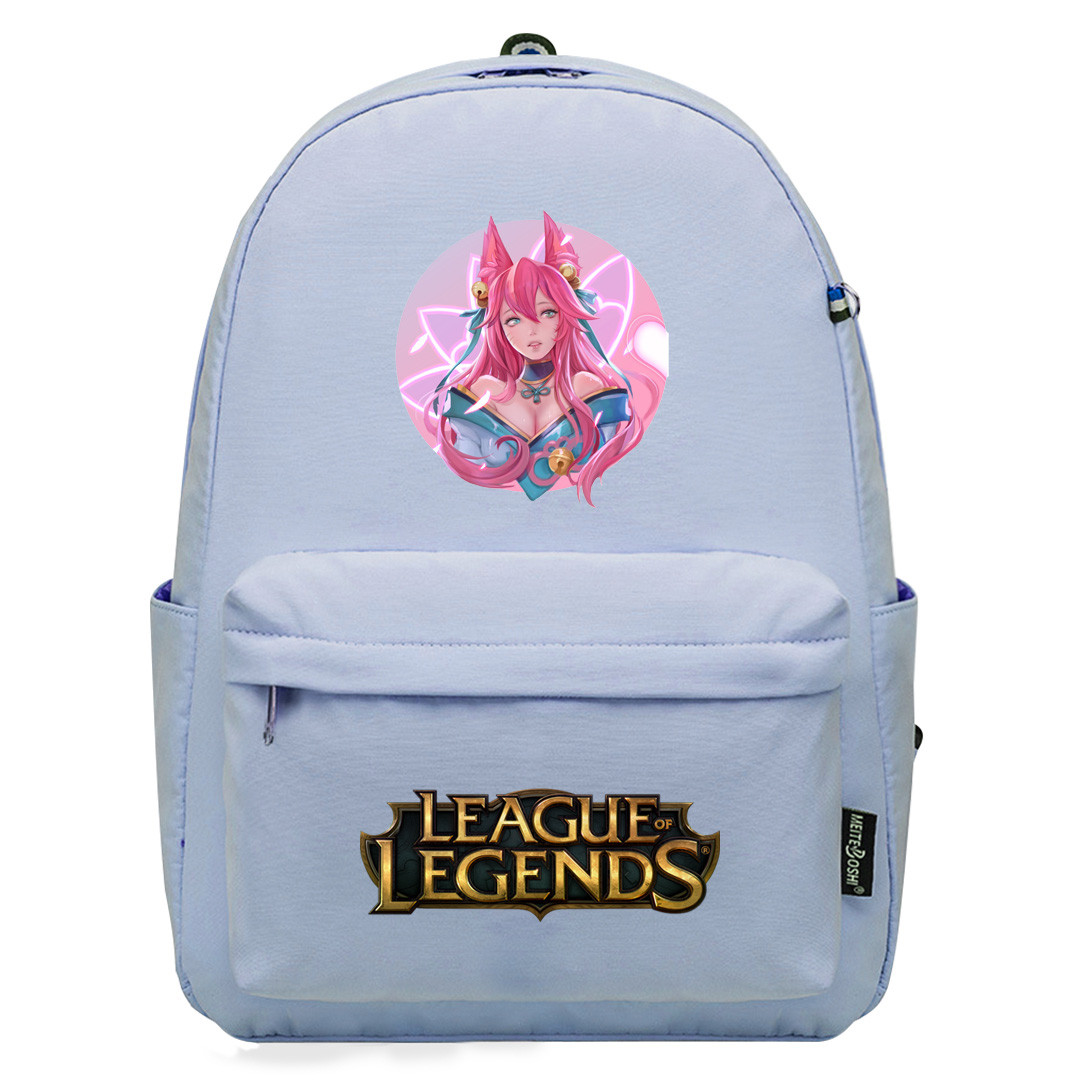 League of Legends Ahri Backpack SuperPack - Ahri Portrait Cartoon Art