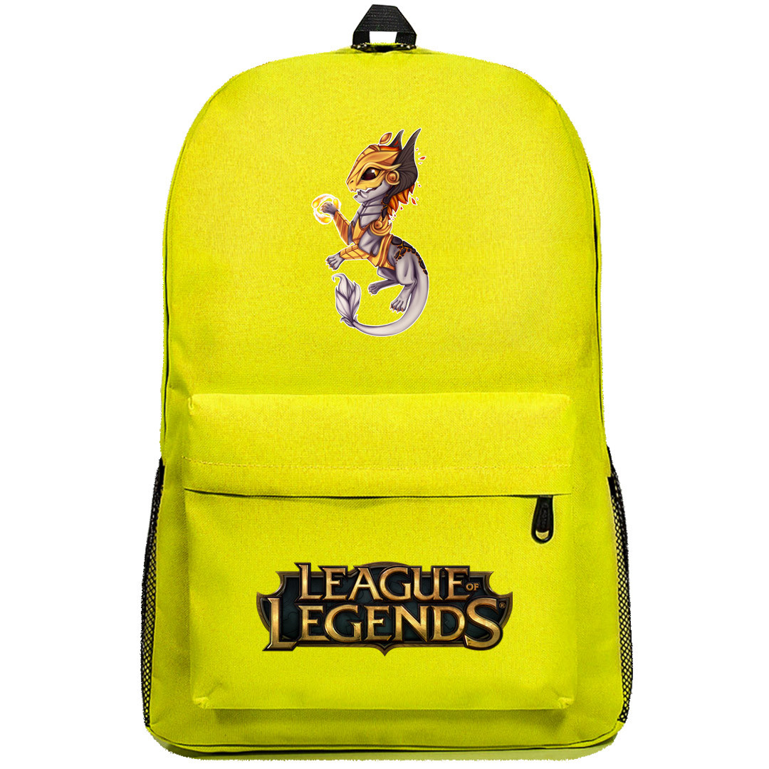 League of Legends Aurelion Sol Backpack SuperPack - Aurelion Sol Ashen Lord Dragon Chibi Art